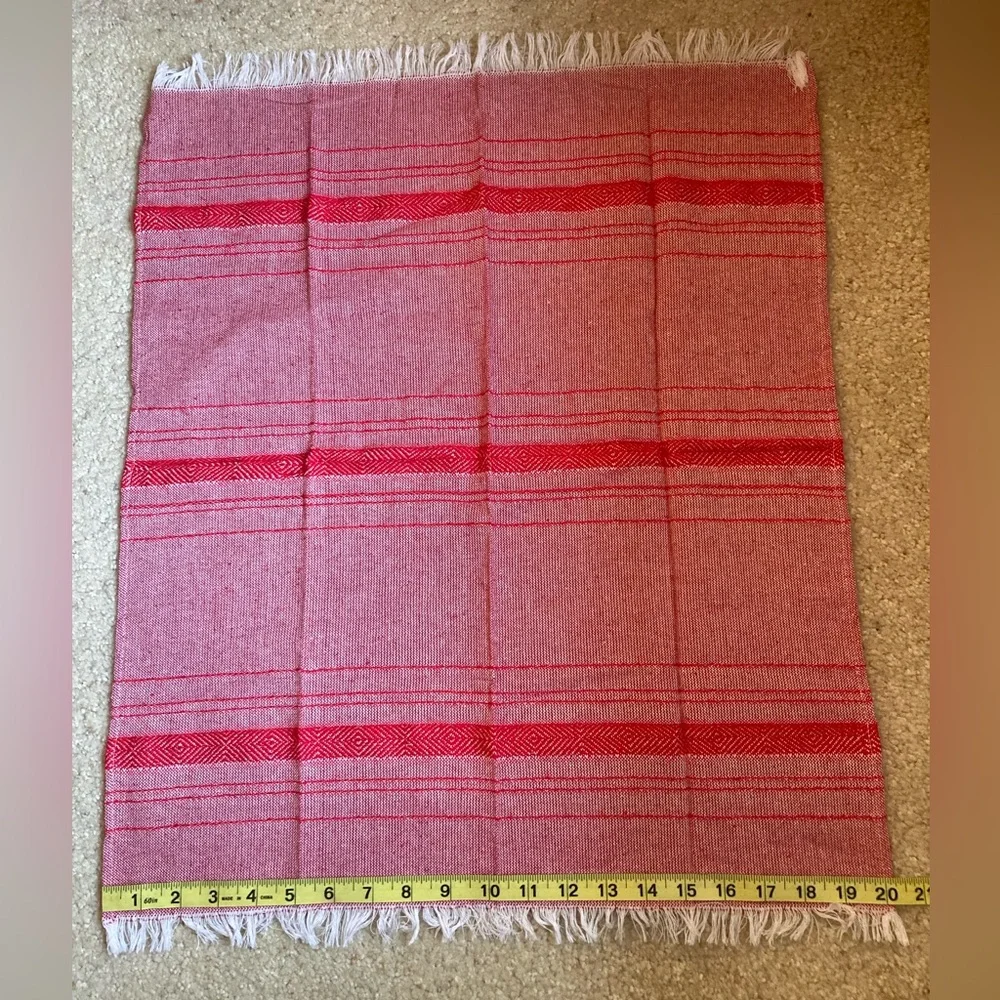 3/$20 Artisan Woven Mexican Tea Towel, Hand Towel, Boho Chic, Kitchen, Serape